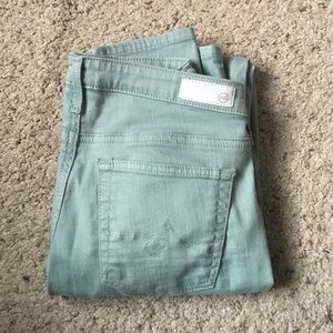AG Stevie Ankle Denim, Anthro exclusive color